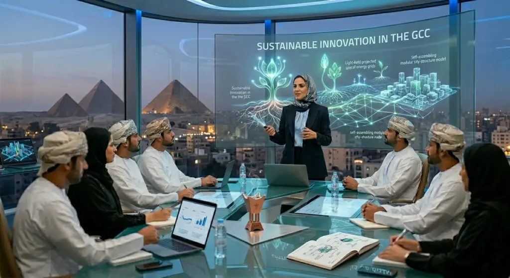 Live dashboard showing sales, operations and finance KPIs for an Omani SME