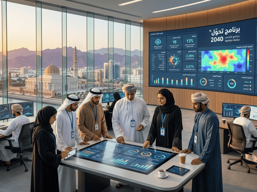Oman Vision 2040-inspired digital roadmap and strategy workshop